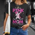 I Wear Pink For My Mom Breast Cancer Awarenessupport Tシャツ 彼女への贈り物