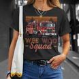 Wee Wooquad 消防車 消防士 ヴィンテージ 消防車 Tシャツ 彼女への贈り物
