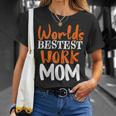 Worlds Bestest Work Mom Best Mother Sarcastic Apparel T-Shirt Gifts for Her