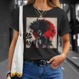 Yasuke アフロサムライ 七徳 武士道コード Tシャツ 彼女への贈り物
