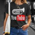 You Tuba Tuba マーチングバンド ユーフォニアム チューバ Tシャツ 彼女への贈り物