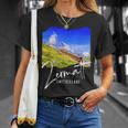 Zermatt お土産 マッターホルン ツェルマット Tシャツ 彼女への贈り物