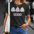 うんこ くん《3 スリー》【Unko】うんち ポップ ゆるくて かわいい キャラクター イラスト Tシャツ 彼女への贈り物