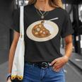 おかしなカレーライス Tシャツ 彼女への贈り物
