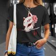 かたな付きキツネマスク Tシャツ 彼女への贈り物