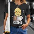 かわいい かわいい チキン 食べる ラーメン 麺 かわいい 美学 Tシャツ 彼女への贈り物