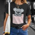 かわいいコアラ コアラベア ポケットアニマル メンズ レディース ティーン キッズ Tシャツ 彼女への贈り物