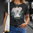 かわいいコアラの絵、オーストラリアのギフト Tシャツ 彼女への贈り物