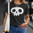 かわいいスカル Tシャツ 彼女への贈り物