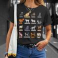 かわいい猫の種類 Tシャツ 彼女への贈り物