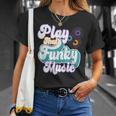 そのファンキーな音楽を再生 Tシャツ 彼女への贈り物
