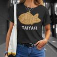 たい焼き 鯛焼き タイヤキ イラスト 和菓子 かわいい 簡単 おもしろ Tシャツ 彼女への贈り物