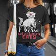 ただの猫好きナースおもしろいネコナース Tシャツ 彼女への贈り物