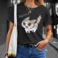 ねこシャーパステル三毛猫ver Tシャツ 彼女への贈り物