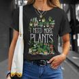 もっと植物が必要です Tシャツ 彼女への贈り物