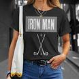 アイアンマンゴルフ愛好家のためのゴルフ愛好家 Tシャツ 彼女への贈り物
