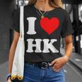アイ・ラブ Hk アイハート香港 Tシャツ 彼女への贈り物