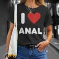 アイ・ラブ・アナル Tシャツ 彼女への贈り物