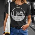 アドベンチャーバイクtシャツ Tシャツ 彼女への贈り物