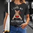 アビシニアン 猫 アビシニアン アビス Tシャツ 彼女への贈り物