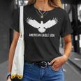 アメリカンイーグル Usa ハクトイーグルシルエット 長袖tシャツ Tシャツ 彼女への贈り物