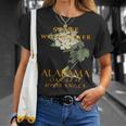 アラバマ準州ワイルドフラワー オークの葉のアジサイ Tシャツ 彼女への贈り物