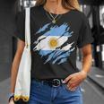 アルゼンチンの旗アルゼンチン Tシャツ 彼女への贈り物