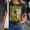 インターネットミーム 陽気なaiモンスタージョーク チンパンジーニ バナニーニ Tシャツ 彼女への贈り物