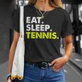 イート・スリープ・テニス Tシャツ 彼女への贈り物