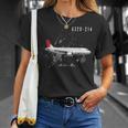 エアクラフト A320-214 Tシャツ 彼女への贈り物