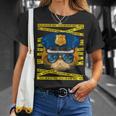 エキゾチック ショートヘア 警察官 警察官 面白い 警察 猫 Tシャツ 彼女への贈り物