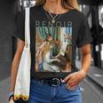 オーギュスト・ルノワール-ピアノに向かう二人の少女-ミュージシャン Tシャツ 彼女への贈り物