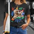 オーストラリアンラブラドゥードル 遊び心のあるデザイン犬 Tシャツ 彼女への贈り物