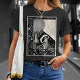オーブリー・ビアズリー作「女に似た悪魔」1893 Tシャツ 彼女への贈り物