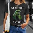 カカポ オウム ニュージーランド カカポ 鳥ave The Kakapo Tシャツ 彼女への贈り物