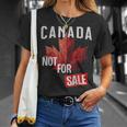 カナダはメープルリーフの愛国的なシャツと一緒に販売されていません。 Tシャツ 彼女への贈り物