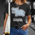 カバ くん Kaba【どうぶつフレンズ】動物園 ゆるくてかわいい キャラクター イラスト Tシャツ 彼女への贈り物