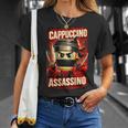 カプチーノ アサシーノ イタリアン ブレイン ミーム 日本語 忍者 Tシャツ 彼女への贈り物