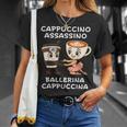 カプチーノ アサシーノ バレリーナ イタリアン ブレイン ミーム キッズ Tシャツ 彼女への贈り物