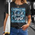 カプチーノ アサシーノ ファニー ミーム コーヒー イタリアン ブレイン Tシャツ 彼女への贈り物