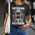 カプチーノ・アサシーノ イタリアンブレインロットミーム Tシャツ 彼女への贈り物