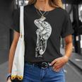カメレオン 爬虫類 モチーフ カラフル テラリウム カメレオン Tシャツ 彼女への贈り物