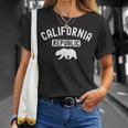 カリフォルニアリパブリックベアサーフビーチビンテージ国立公園 Tシャツ 彼女への贈り物