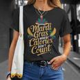 カロリーがカウントされないマルディグラ Tシャツ 彼女への贈り物