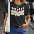 カートゥーン ボウリング 面白い 怖い ボウリング Tシャツ 彼女への贈り物