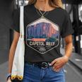 キャピトルリーフ国立公園 ユタ州のアメリカ国立公園 Tシャツ 彼女への贈り物