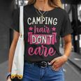 キャンピングヘア Don't Care Tシャツ 彼女への贈り物
