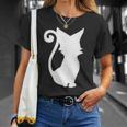 クイズrpg 魔法使いと黒猫のウィズ Tシャツ 彼女への贈り物