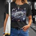 クマムシ 宇宙 惑星 微生物学 コケ 子豚 Tシャツ 彼女への贈り物