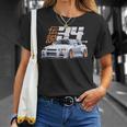 クラシック ホワイト レジェンダリー R34 リバティウォーク Jdm スカイライン Tシャツ 彼女への贈り物